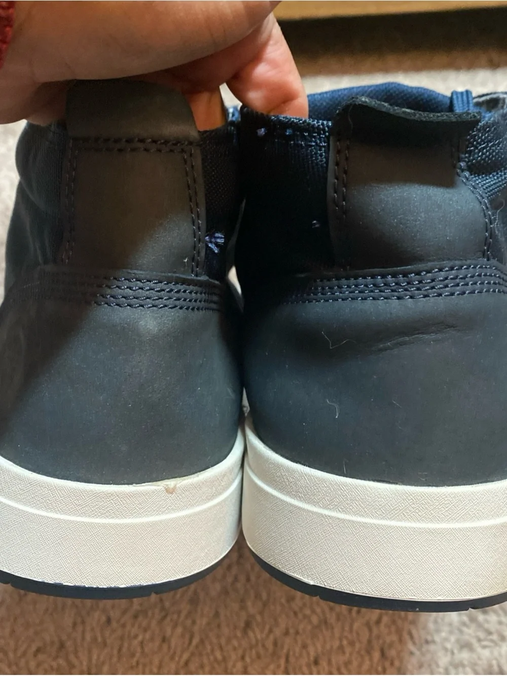 Timberland Navy and Black Men’s Chukka Boots men’s size 13